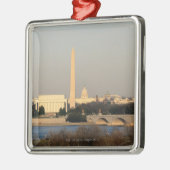 Washington DC Skyline Metalen Ornament (Links)