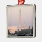 Washington, DC Skyline Metalen Ornament (Links)