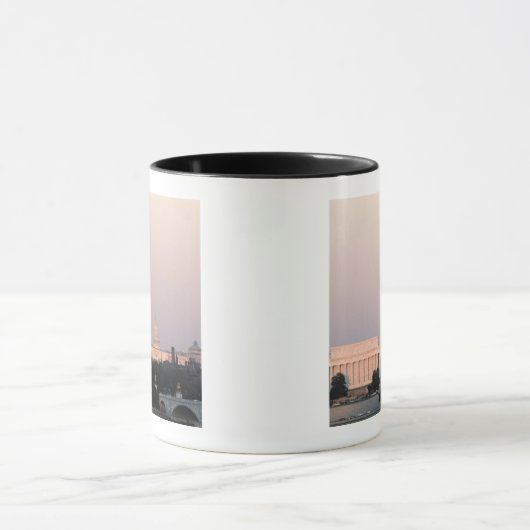 Washington, DC Skyline Mok (Midden)