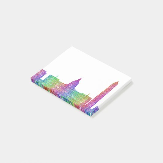 Washington DC skyline Post-it® Notes (Schuin)