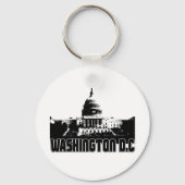 Washington DC Skyline Sleutelhanger (Voorkant)
