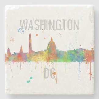 WASHINGTON DC SKYLINE STENEN ONDERZETTER
