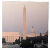 Washington, DC Skyline Tegeltje (Voorkant)