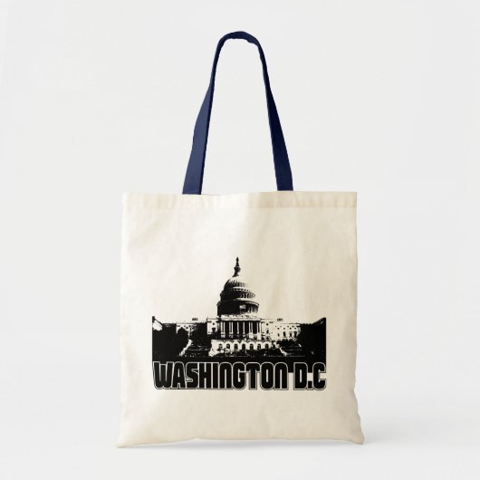 Washington DC Skyline Tote Bag (Voorkant)