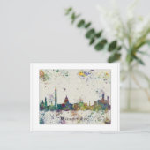 WASHINGTON DC skyline, Washington DC Print Briefkaart (Staand voorkant)