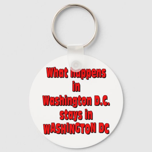 WASHINGTON DC. SLEUTELHANGER (Voorkant)