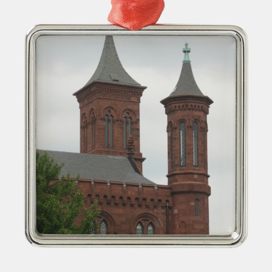 Washington DC Smithsonian Castle Ornament (Voorkant)