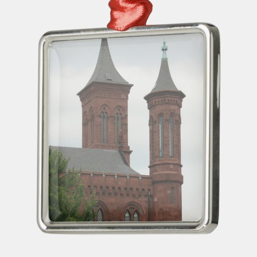 Washington DC Smithsonian Castle Ornament (Links)