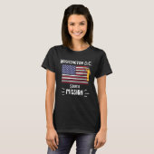 Washington DC South Mormon LDS Mission Missionary T-shirt (Voorkant volledig)