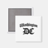 Washington Dc Souvenir Lange Mouwen  Magneet (Voorkant / Achterkant)