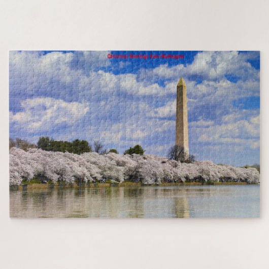 Washington DC. Staatskapitaal. Jigzaag Puzzle Legpuzzel (Horizontaal)