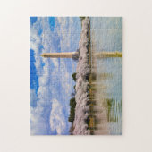 Washington DC. Staatskapitaal. Legpuzzel (Verticaal)