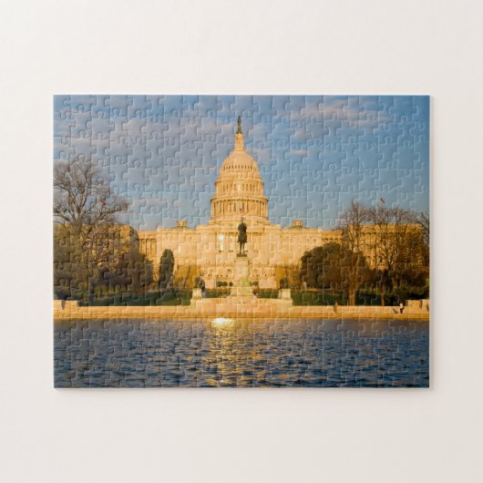 Washington DC. Staatskapitaal. Legpuzzel (Horizontaal)