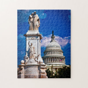 Washington DC. Staatskapitol. Legpuzzel