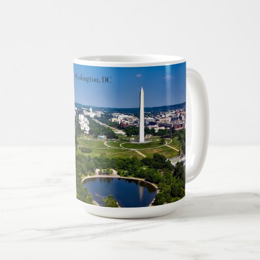 Washington DC stadsgezicht Koffiemok (Voorkant rechts)