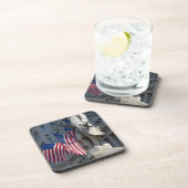 Washington, DC, standbeeld van Benjamin Franklin Bier Onderzetter (Rechterzijde)