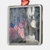 Washington, DC, standbeeld van Benjamin Franklin Metalen Ornament (Links)
