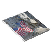 Washington, DC, standbeeld van Benjamin Franklin Notitieblok (Schuin)
