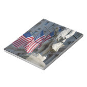 Washington, DC, standbeeld van Benjamin Franklin Notitieblok (Linkerzijde)