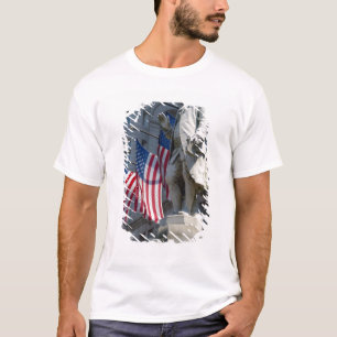 Washington, DC, standbeeld van Benjamin Franklin T-shirt