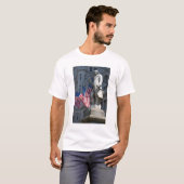 Washington, DC, standbeeld van Benjamin Franklin T-shirt (Voorkant volledig)
