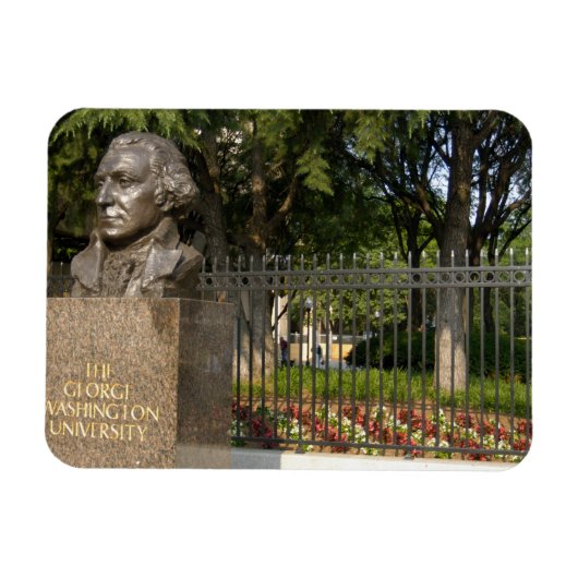Washington, DC, standbeeld van George Washington,  Magneet (Horizontaal)