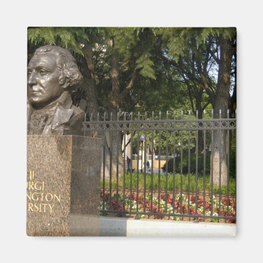 Washington, DC, standbeeld van George Washington, Magneet (Voorkant)