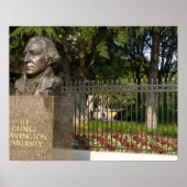 Washington, DC, standbeeld van George Washington, Poster (Voorkant)