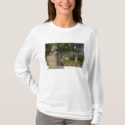 Washington, DC, standbeeld van George Washington, T-shirt (Voorkant)