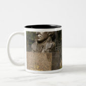 Washington, DC, standbeeld van George Washington,  Tweekleurige Koffiemok (Links)