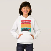 Washington DC State Skyline Souvenir  (Voorkant volledig)