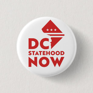 Washington DC-status nu Button