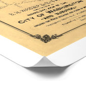 Washington DC & Suburbs Map door Gedney 1886 Poster (Hoek)