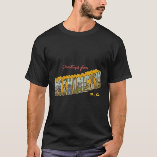 Washington DC T-shirt (Voorkant)