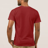 Washington DC t-shirt rood (Achterkant)