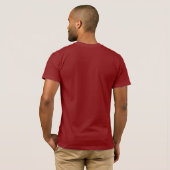 Washington DC t-shirt rood (Achterkant volledig)