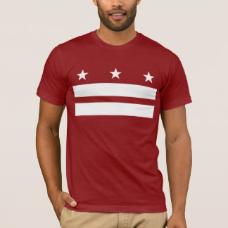 Washington DC t-shirt rood