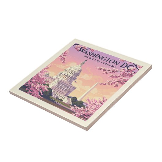  Washington DC Tegeltje (Zijkant)