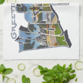 Washington DC Theedoek (Gevouwen)