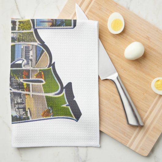 Washington DC Theedoek (Quarter Fold)