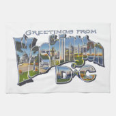 Washington DC Theedoek (Horizontaal)