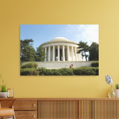 Washington, DC. Thomas Jefferson Memorial Canvas Afdruk (Insitu (Woonkamer))