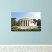 Washington, DC. Thomas Jefferson Memorial Canvas Afdruk (Insitu (Houten vloer))