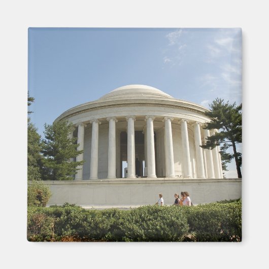 Washington, DC. Thomas Jefferson Memorial Magneet (Voorkant)