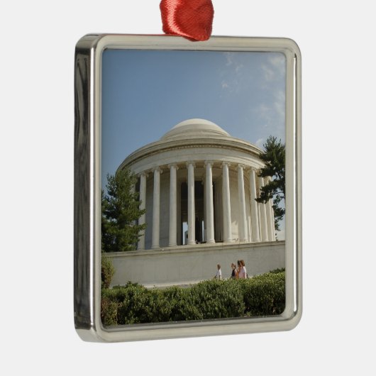 Washington, DC. Thomas Jefferson Memorial Metalen Ornament (Rechts)