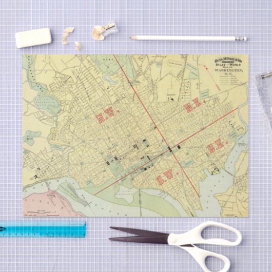 Washington, DC Tissuepapier (Craft)