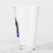 Washington DC Travel Art Emblem Glas (Links)