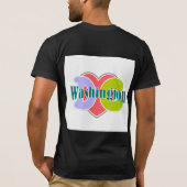 Washington DC trots T-shirt (Achterkant)