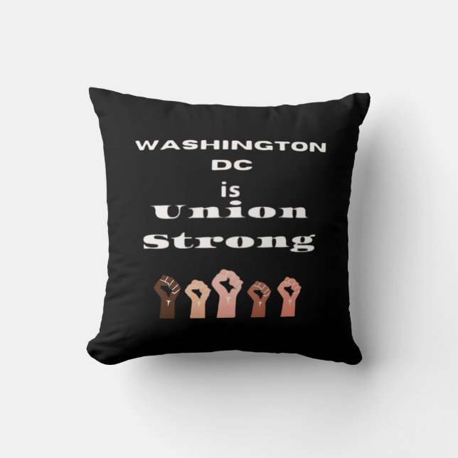 Washington DC Union Strong Classic - Dag van de Ar Kussen (Voorkant)