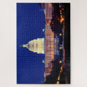 Washington DC United States Capitol in Dusk Legpuzzel (Verticaal)